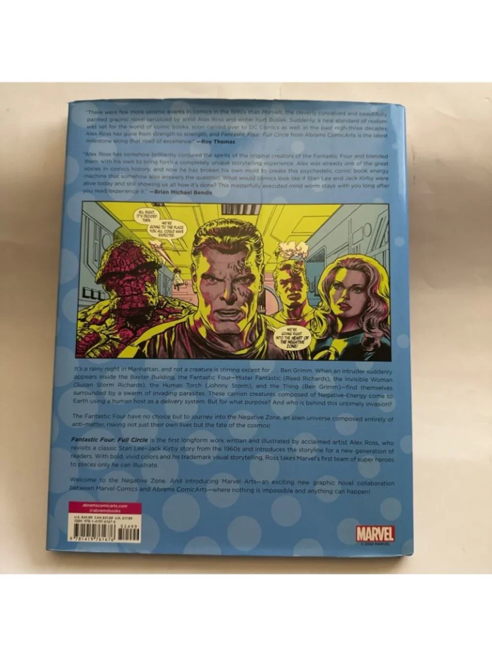 HC Fantastic Four Full Circle Alex Ross Hardcover nm 9.4